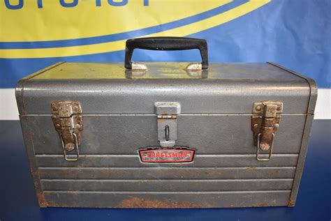 vintage metal tool box ebay|vintage craftsman tool box identification.